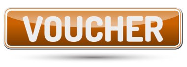 Fiş - metin ile güzel düğmesi.