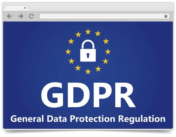 Gdpr - genel veri koruma Yönetmeliği. Padl ile örümcek ağı kaş