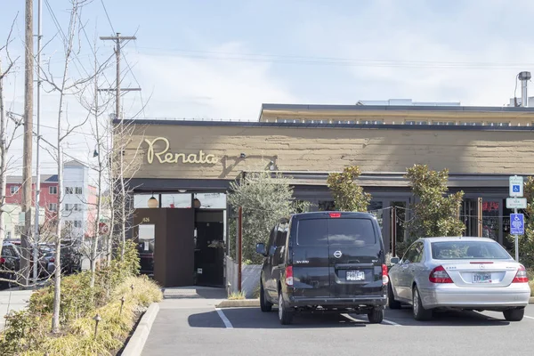 Portland, Oregon / Verenigde Staten - Circa 2019: Renata restaurant in Portland Oregon. — Stockfoto
