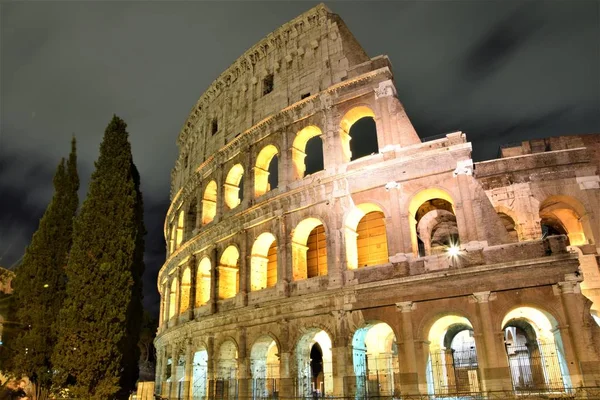 Κολοσσαίο Στη Ρώμη — Φωτογραφία Αρχείου