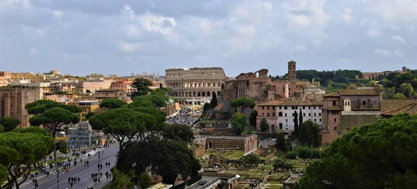 Het Prachtige Uitzicht Rome — Stockfoto