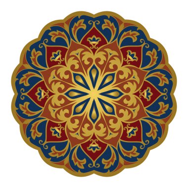 Soyut oryantal mandala.