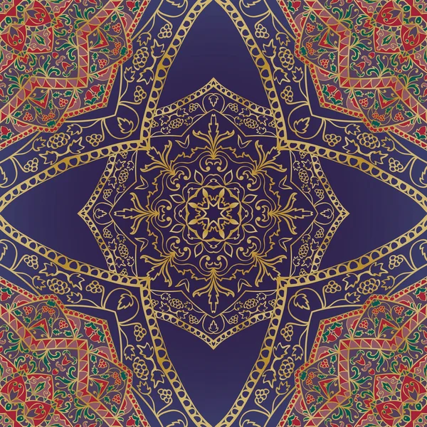 Filigraan patroon van mandala 's. — Stockvector