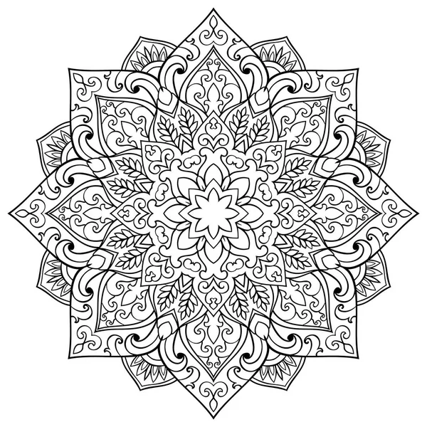 Vector abstracto mandala . — Archivo Imágenes Vectoriales