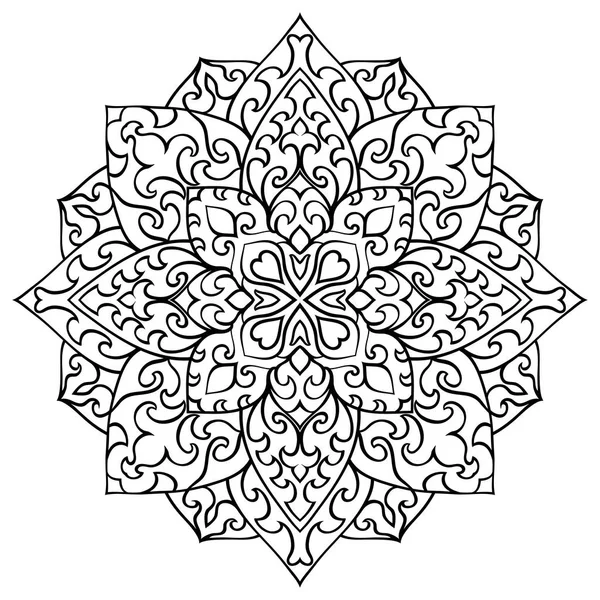 Süs vektör mandala.
