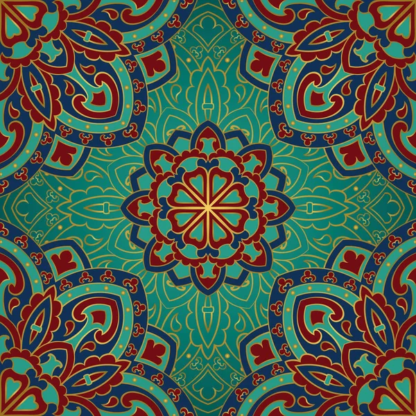 Modèle de mandalas pour le textile . — Image vectorielle