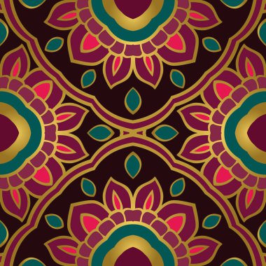 renkli çiçek süsleme.