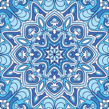 Oryantal mavi model.