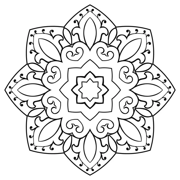 Doğulu basit mandala.