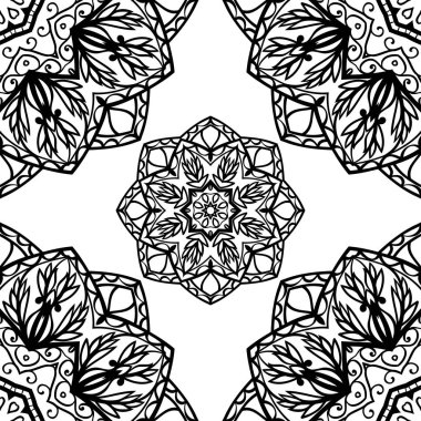 Mandalalar soyut desen. 