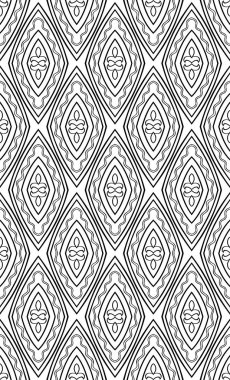 Oryantal geometrik süsleme. 