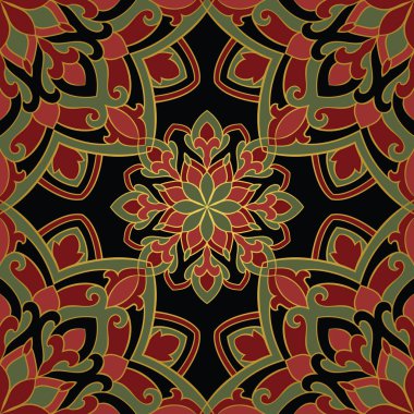 Karanlık mandalalar paterni. 