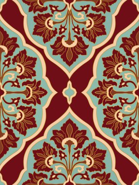 renkli çiçek süsleme.