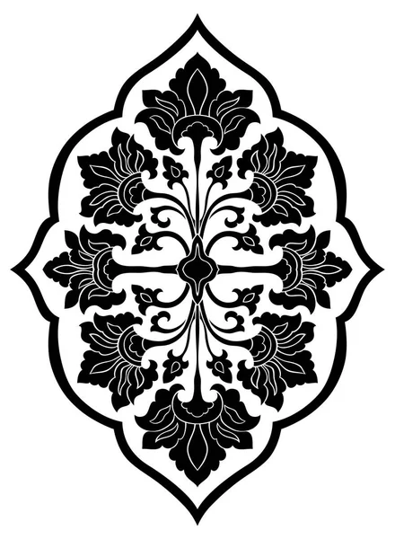 Ornamento abstracto floral . — Archivo Imágenes Vectoriales