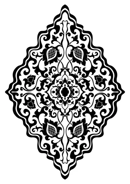 Tasarım için çiçek madalyon. 