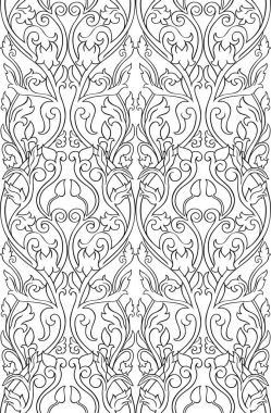 Desen duvar kağıdı için çiçekli.