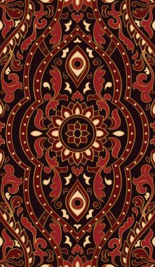 Kırmızı soyut desen.