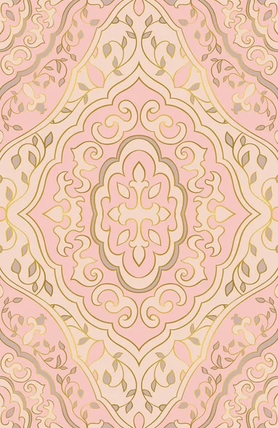 Motif floral rose . — Image vectorielle