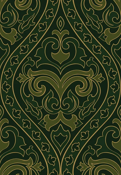 Patrón abstracto verde. — Vector de stock