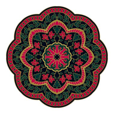 Çiçekli Hint mandalası..