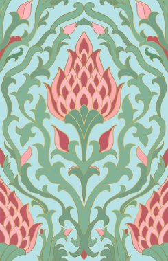 Tekstil için renkli süs.