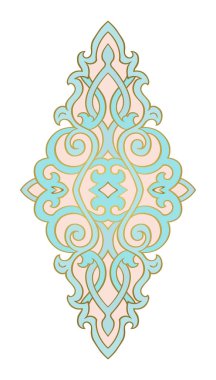 Tasarım için soyut madalyon. 