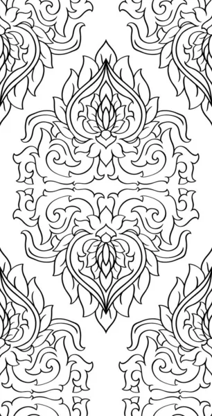 Elegante oosterse ornament. — Stockvector