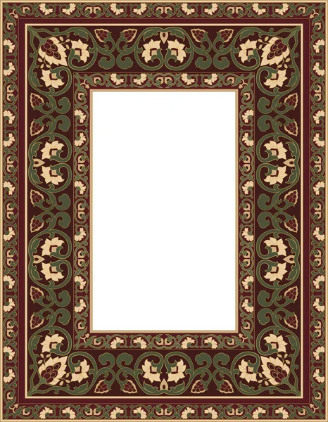 Beautiful template for frame. — Stock Vector