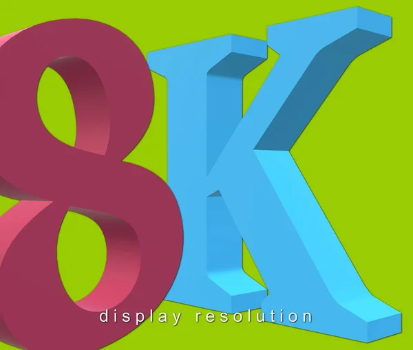 Illustration Symbol Sign Resolution Maximum Definition Screens Technological Innovation Vanguard — ストック写真
