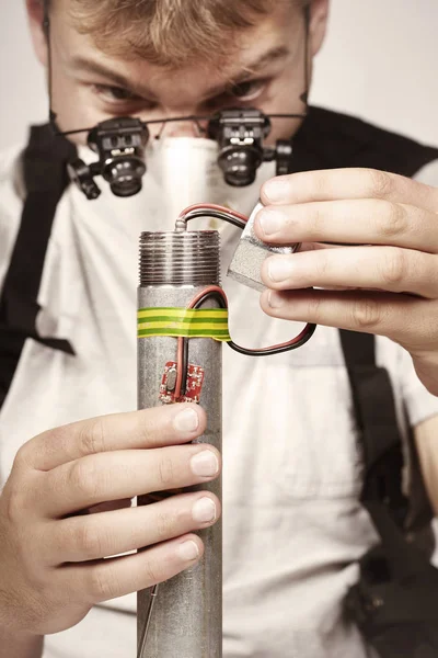 Pipe bomb done — Stock Photo, Image