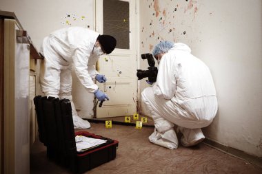 Olay yerinde bir silah almak