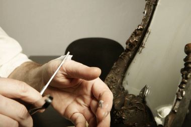 Savaş öncesi eski stil dostum temizlik jilet tıraştan sonra