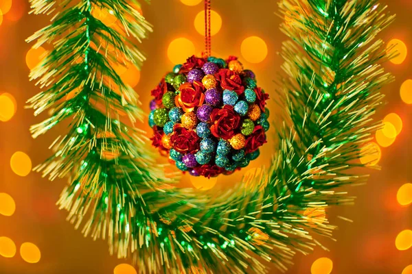 Christmas New Year Decorations — Stock Photo, Image