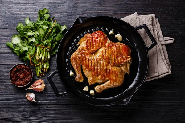 Fried Chicken Tabaka — Stock Image Fried Chicken Tabaka Stock Photo