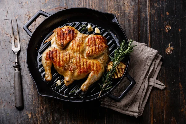 Grilled fried roast Chicken — Stock Image Grilled fried roast Chicken Stock Photo