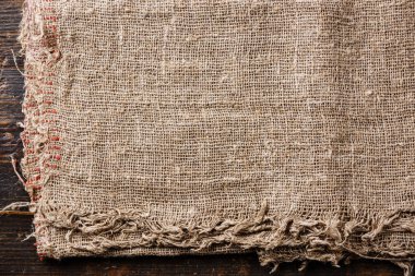 Burlap sacking sackcloth texture background