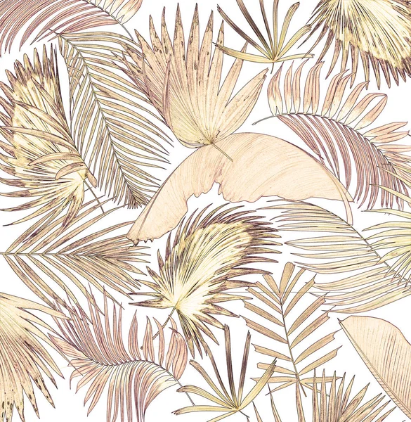 palmiye yaprağı ağaç arka plan mix