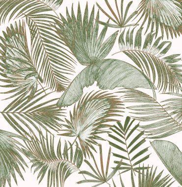 palmiye yaprağı ağaç arka plan mix