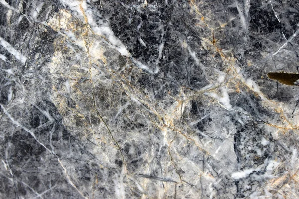 Узор из натурального мрамора черного и белого цвета на фоне — стоковое фото
