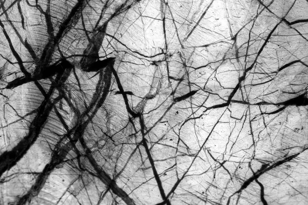 Abstraktní vzor přírodní mramor černé a bílé pozadí — Stock fotografie