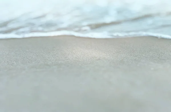 Strand achtergrond met romantisch zand — Stockfoto
