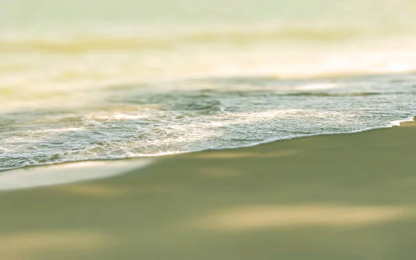 Strand achtergrond met romantisch zand — Stockfoto