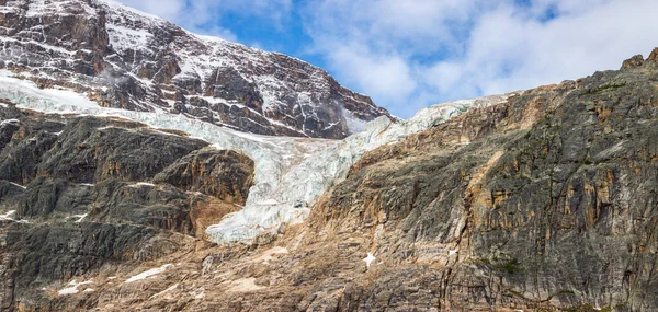 Angel Glacier Mount Edith Cavell Jasper National Park Canada Stok Fotoğraf