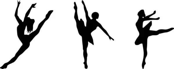 Icono Ballet Aislado Sobre Fondo Blanco — Vector de stock