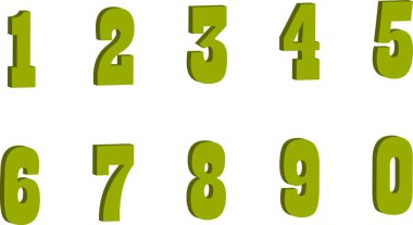 renk numaraları biçim vektörü, biçim, komik, illüstrasyon