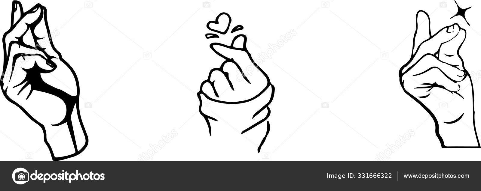 Dedo Chasquido Icono Aislado Fondo Vector de stock #331666322 de  ©safeeee1@gmail.com, image size:1600x637