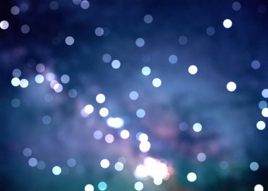 Soyut bokeh ışıkları arkaplan resimlemesi