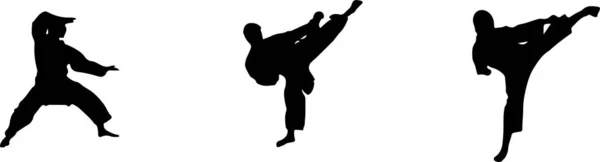 Judo Pictogram Geïsoleerd Achtergrond — Stockvector