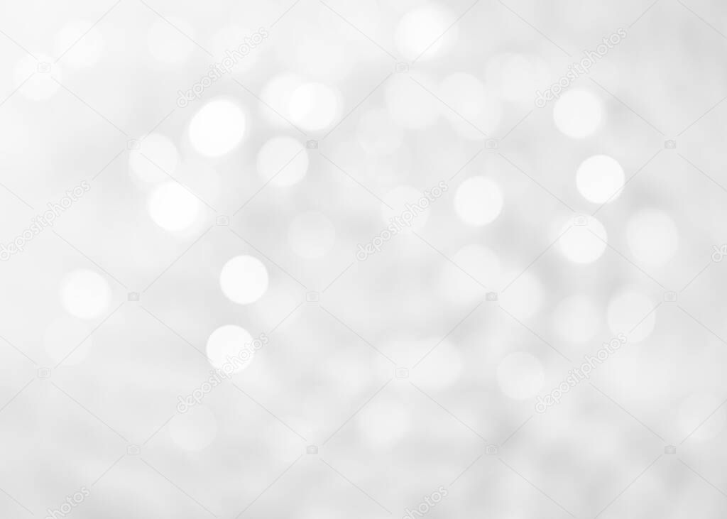 white and grey abstract bokeh background illustration