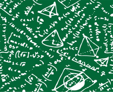 Matematik simgesi arkaplanda izole edildi